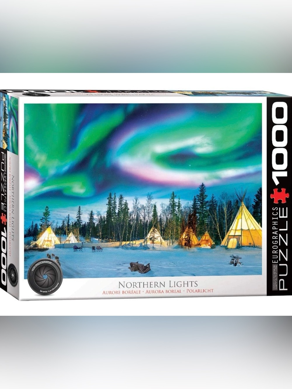 EuroGraphics Northern Lights - Yellowknife 1000-piece Jigsaw Puzzle